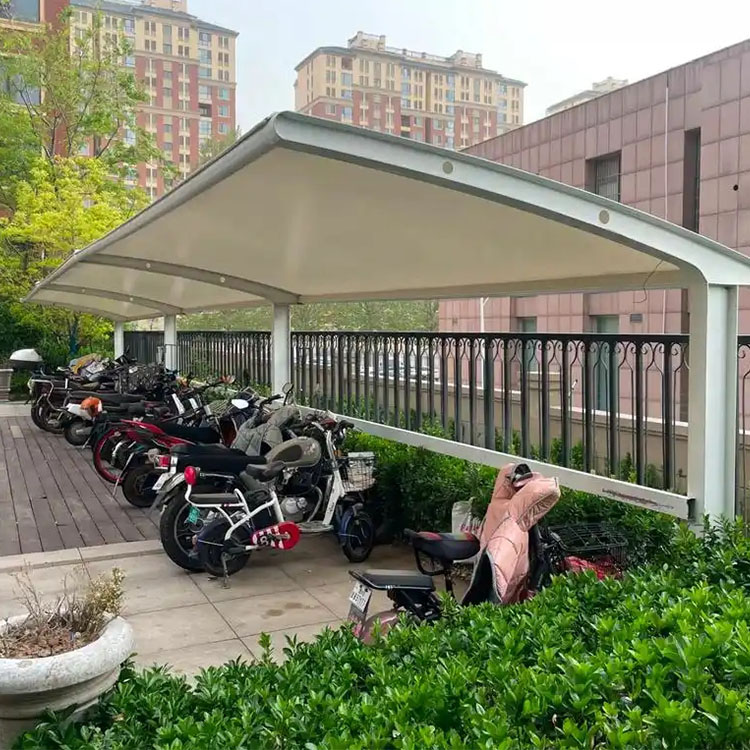 邱县膜结构电动车棚